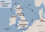 Ihre Reiseroute