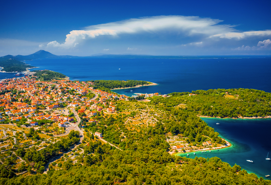 Mali Lošinj in der Kvarner Bucht