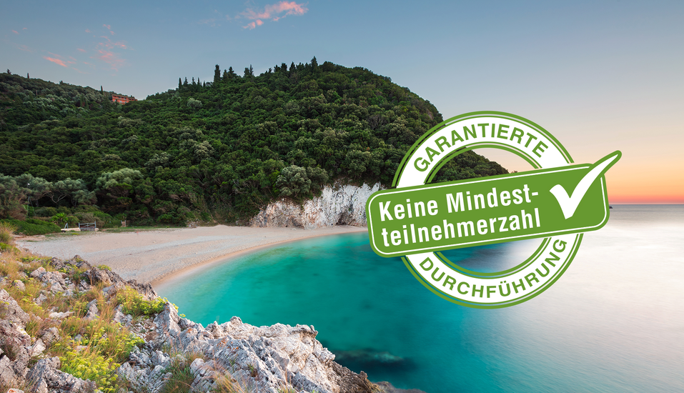 Korfu begrüßt Sie ganz herzlich zu Ihrem Traumurlaub.