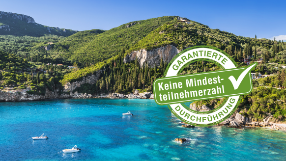 Ihr einzigartiger Korfu Urlaub mit Ausflug nach Albanien wartet bereits auf Sie!