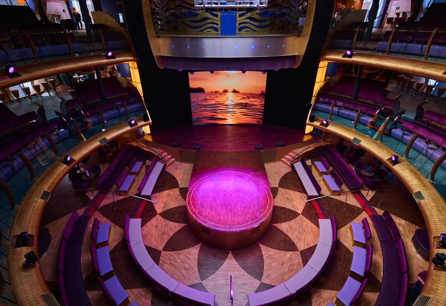 Theatrium an Bord von AIDAdiva