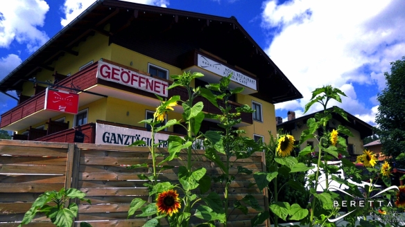 Außenansicht des Hotels Beretta