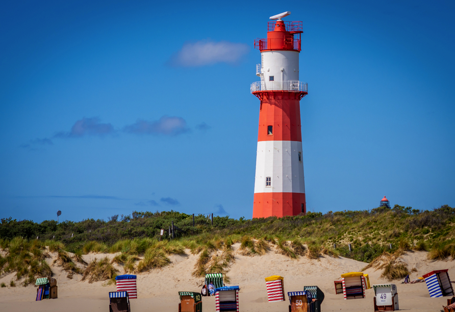 Leuchtturm auf der Insel Borkum
