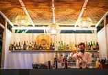 An der Bar werden Sie mit köstlichen Getränken empfangen.