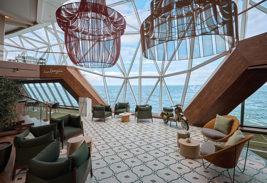 Spezialitäten-Restaurant La Spezia an Bord der Mein Schiff 7