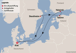 Ihre Reiseroute