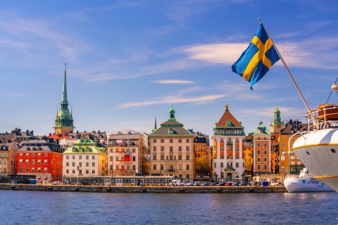 Freuen Sie sich auf eine Stadtbesichtigung in Stockholm.