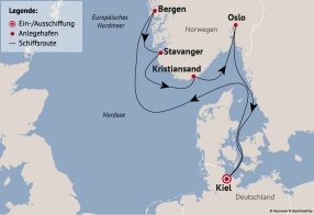 Ihre Reiseroute