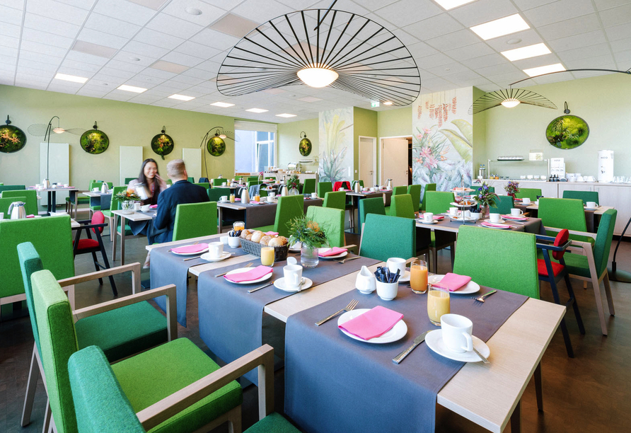Frühstücksraum im Hotel am Zoo