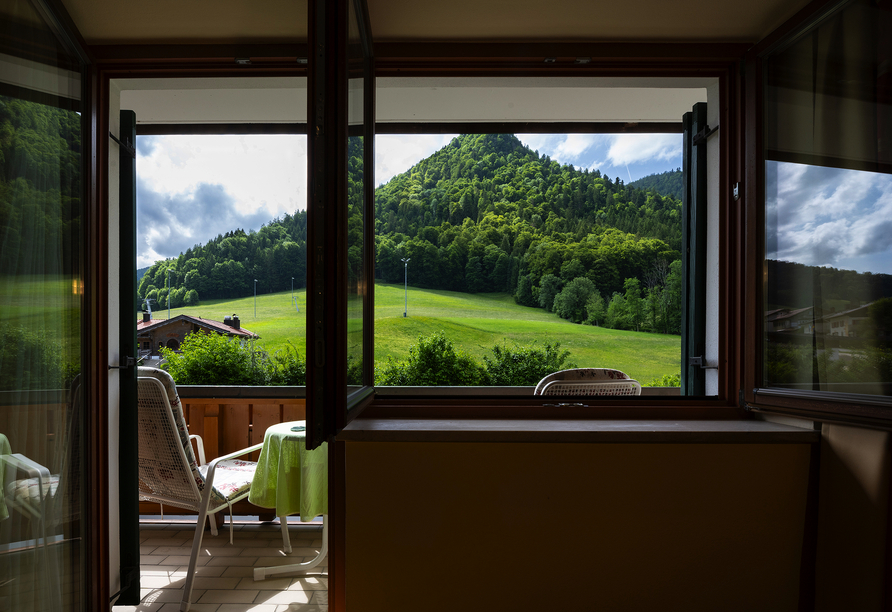 Genießen Sie einen traumhaften Ausblick von Ihrem Hotel aus.