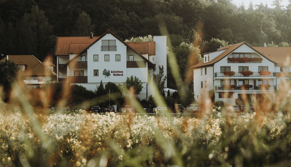 Außenansicht vom Landhotel Waldeck