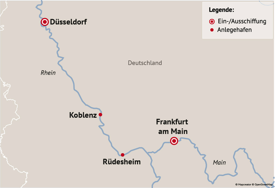 Ihre Reiseroute am 24.04.26