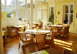 Lassen Sie sich im Restaurant des Hotels kulinarisch verwöhnen.