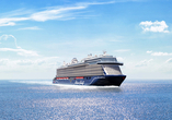 Die Mein Schiff Flow reist mit Ihnen durch den Persischen Golf und den Golf von Oman (Modellbild).