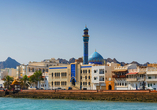 Muscat ist eine geschichtsträchtige Stadt.