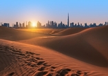 Traumhafte Skyline von Dubai