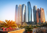 Gehen Sie auf Entdeckungstour in Abu Dhabi.
