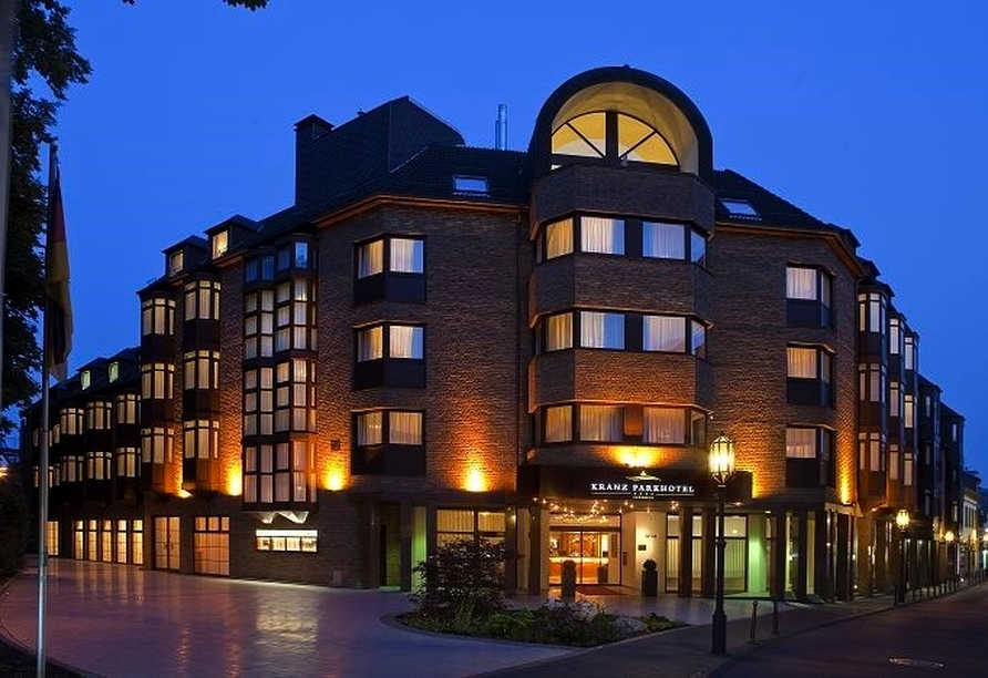 Außensicht vom Kranz Parkhotel in Siegburg