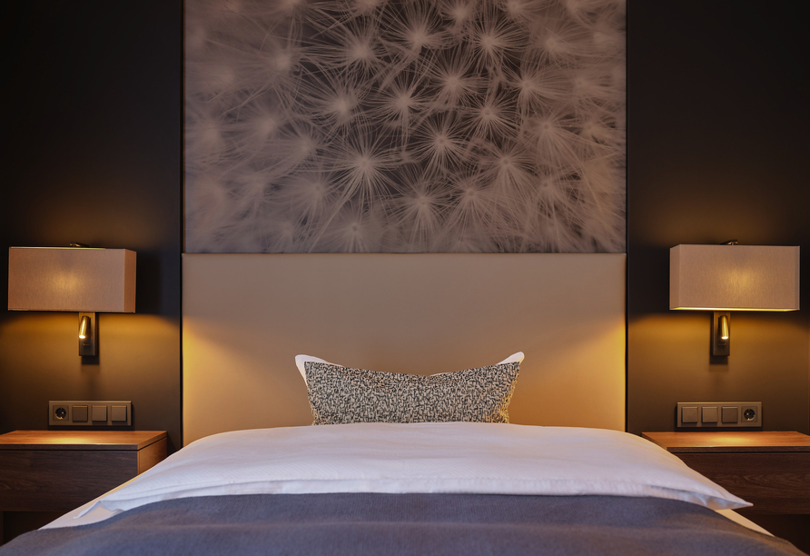 Beispiel eines Doppelzimmers im Kranz Parkhotel in Siegburg