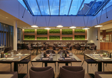 Das Restaurant La Saison im Kranz Parkhotel in Siegburg.