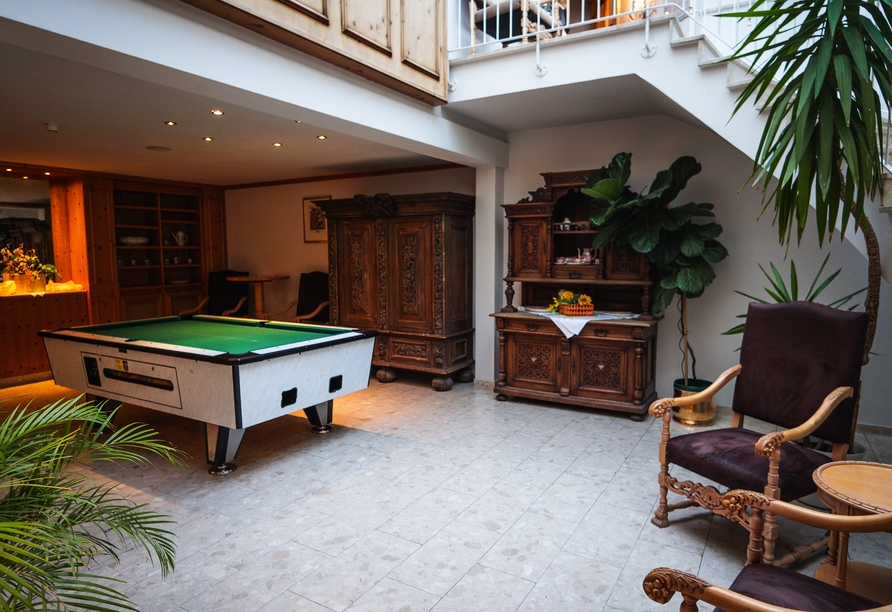 Wie wäre es mit einer Runde Billard?