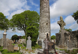 Auf dem Weg nach Dublin können Sie sich auf einen Fotostopp an der Klosterruine Monasterboice freuen.