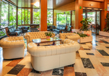 Lobby im Hotelkomplex Palme, Suite & Royal
