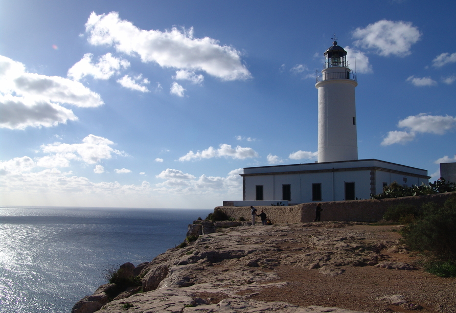 Der Leuchtturm La Mola auf Formentera ist ein wundervolles Fotomotiv.