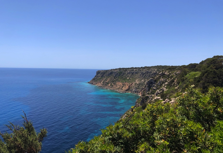 Die Küste von Formentera wird Ihnen den Atem rauben!