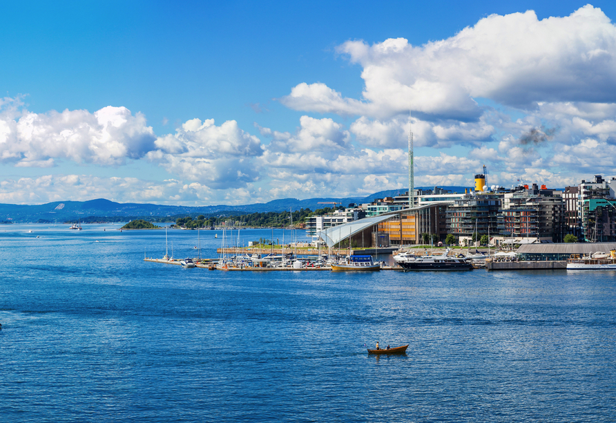 Entdecken Sie die Hauptstadt Oslo.