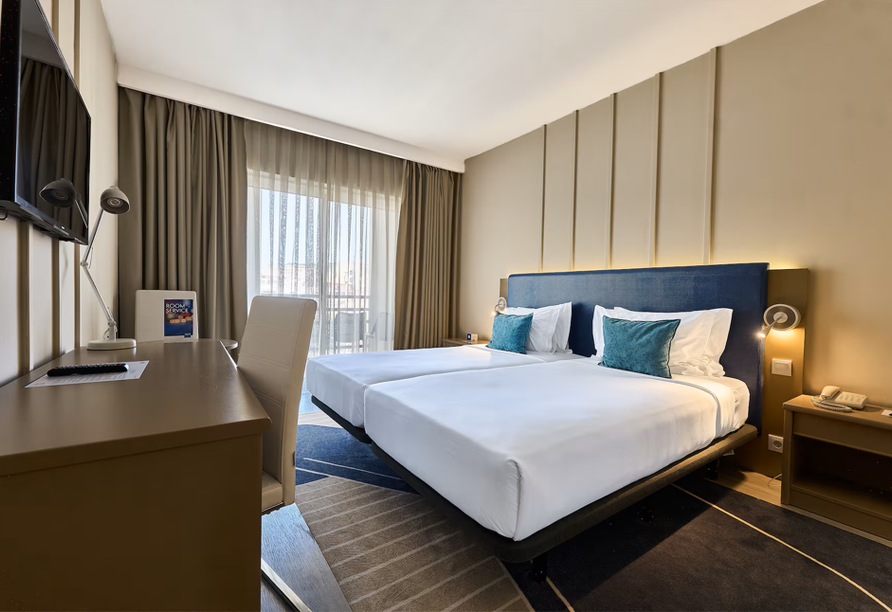 Beispiel eines Doppelzimmers im Tryp by Wyndham Lissabon