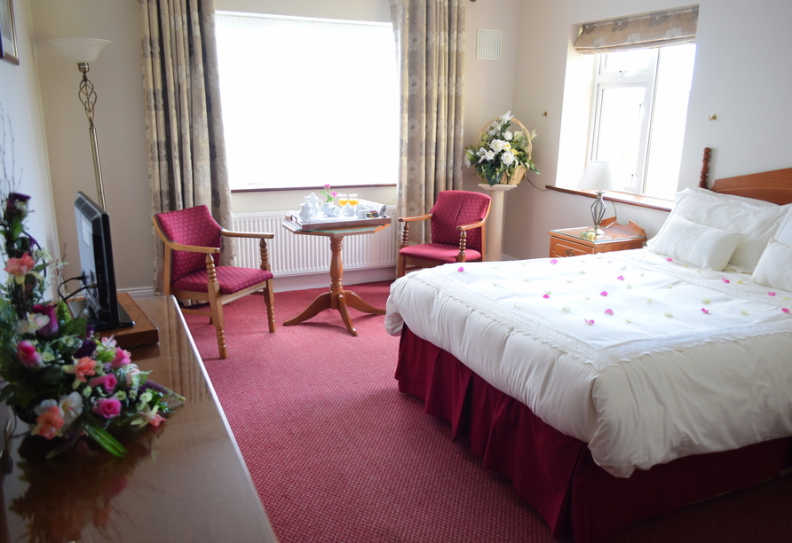 Beispiel eines Doppelzimmers im The Rhu Glenn Country Club Hotel