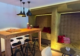 Das first mountain Hotel Montafon erwartet Sie mit vielen gemütlichen Ecken.