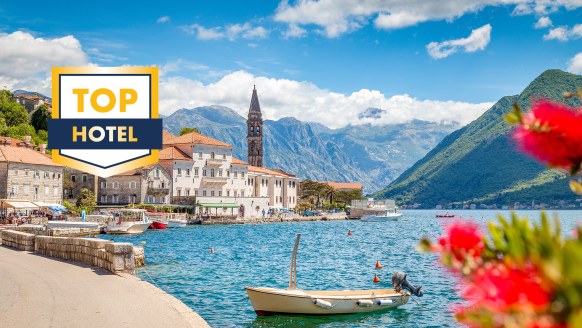 Freuen Sie sich auf die historische Stadt Perast inmitten der Bucht von Kotor und viele weitere Highlights!