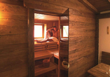Entspannen Sie nach einem langen Tag in der hoteleigenen Sauna.