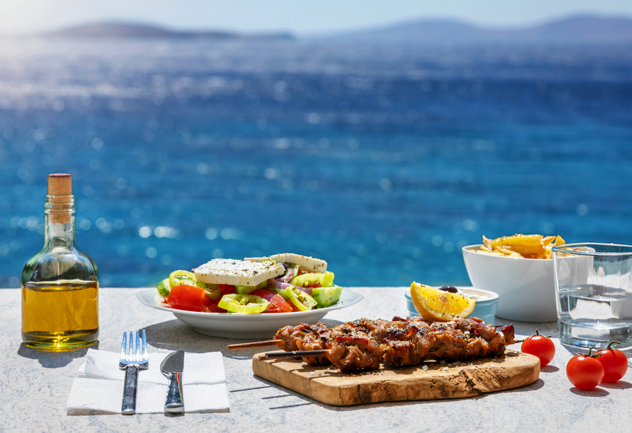 Freuen Sie sich auf Köstlichkeiten der griechischen Küche!