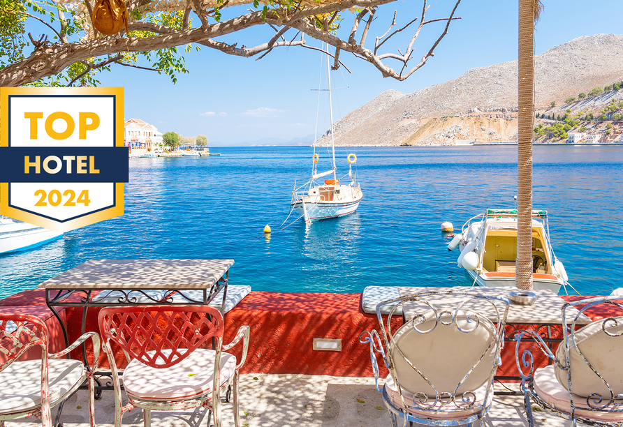 Entfliehen Sie dem Alltagsstress und entspannen Sie unter der griechischen Sonne.