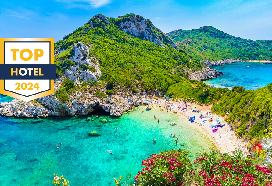 Willkommen zu Ihrem Traumurlaub auf Korfu! Regionen wie Afionas laden dazu ein, die Seele baumeln zu lassen.