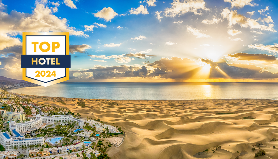 Freuen Sie sich auf Sonne satt und goldene Sandstrände – hier in Maspalomas.