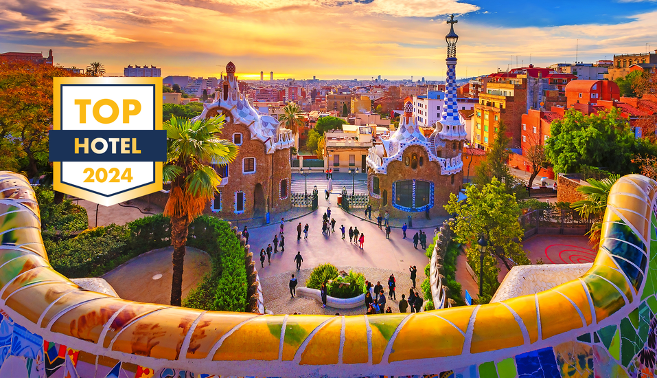 Die wilde Küste Barcelonas erwartet Sie mit vielen Höhepunkten wie dem farbenfrohen Park Güell in Barcelona, den Sie optional besuchen können.