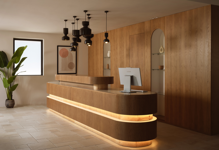 Lobby des Hotels