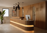 Lobby des Hotels