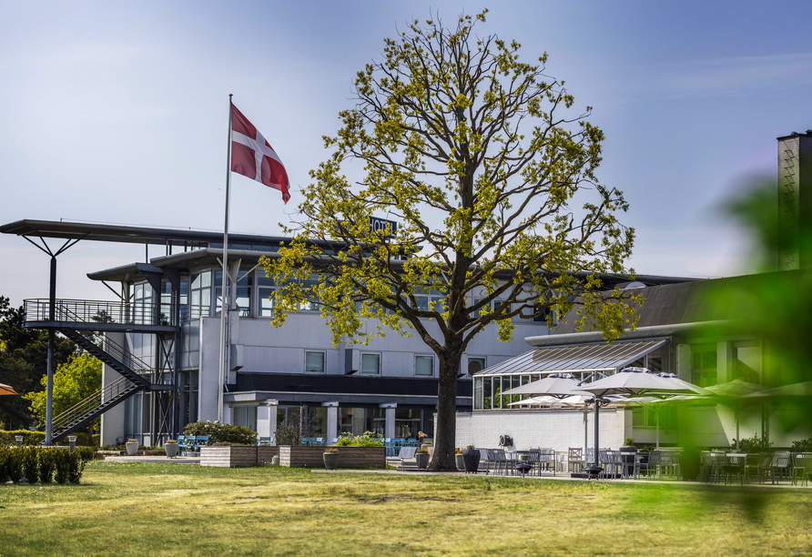 Außenansicht des Hotels Comwell Holte in Holte