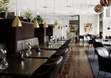 Im Restaurant des Hotels Comwell Holte in Holte werden Sie mit köstlichen Speisen und Getränken empfangen. 