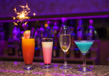 Freuen Sie sich auf Ihr Lieblingsgetränk an der Hotelbar.