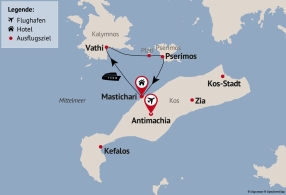 Reisezielkarte