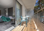 Beispiel für einen Balkon 