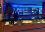 Die Bar des Hotels verwöhnt Sie mit Ihrem Lieblingsgetränk.