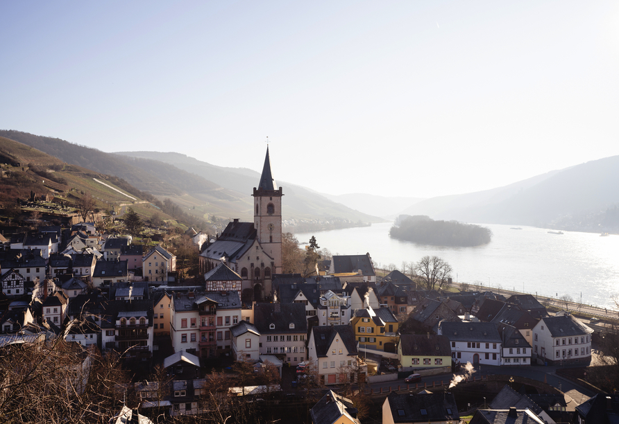 Wie wäre es mit einem Ausflug nach Lorch am Rhein?