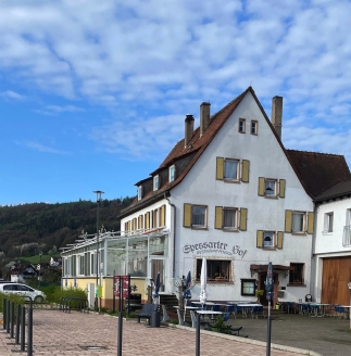 Außenansicht vom Hotel Spessarter Hof